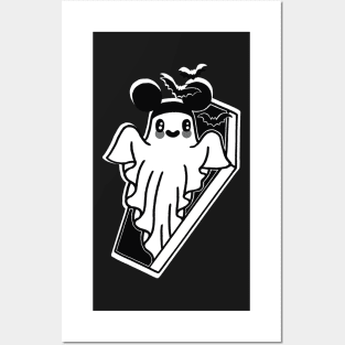 Spooky mickey ghost 2 Posters and Art